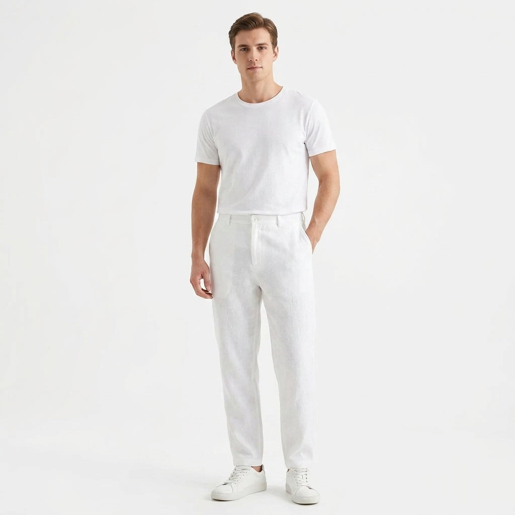 Linnen broek heren comfortabel – lichte linnen broek