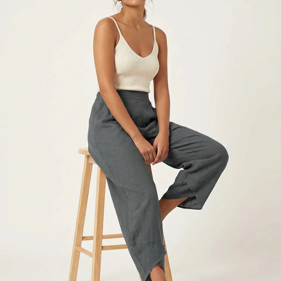 Comfortabele luchtige dames broek – Mirelle