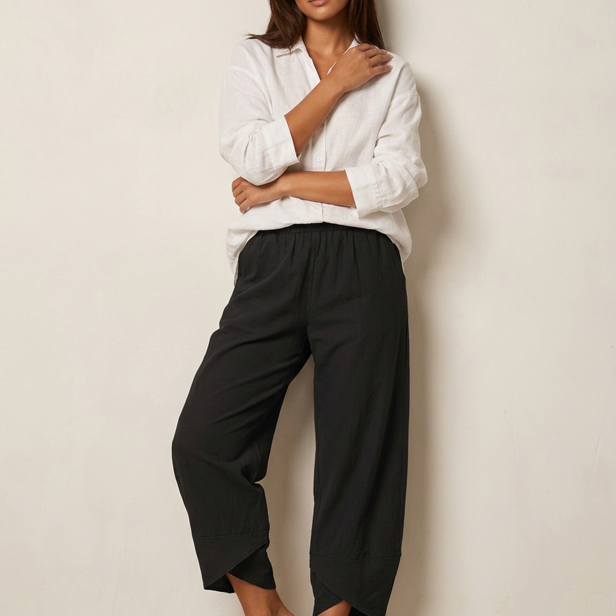 Comfortabele luchtige dames broek – Mirelle